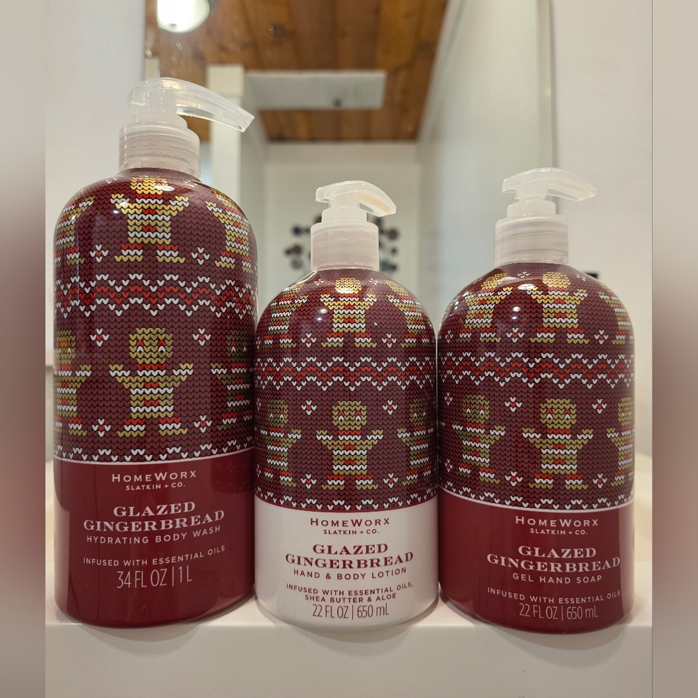 Glazed Gingerbread Trio